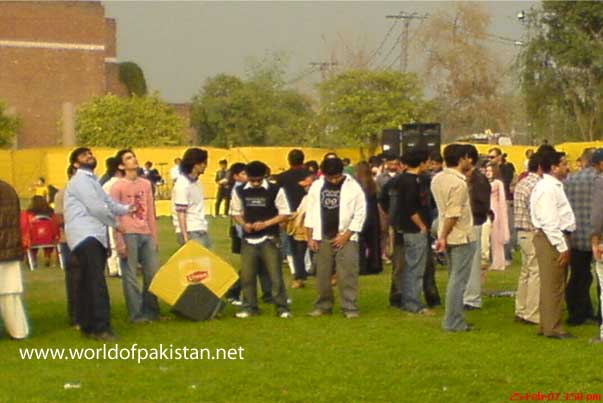  Basant day 2007 celebrations at Ghadafi stadium in Lahore