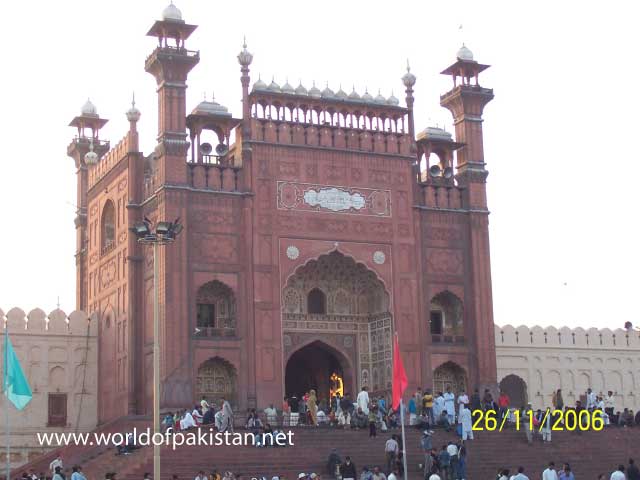 Badshahi mosque in Lahore