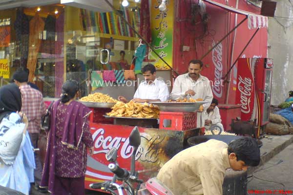 A food stall